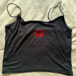 Playboy by Pacsun cherry y2k crop top 🍒